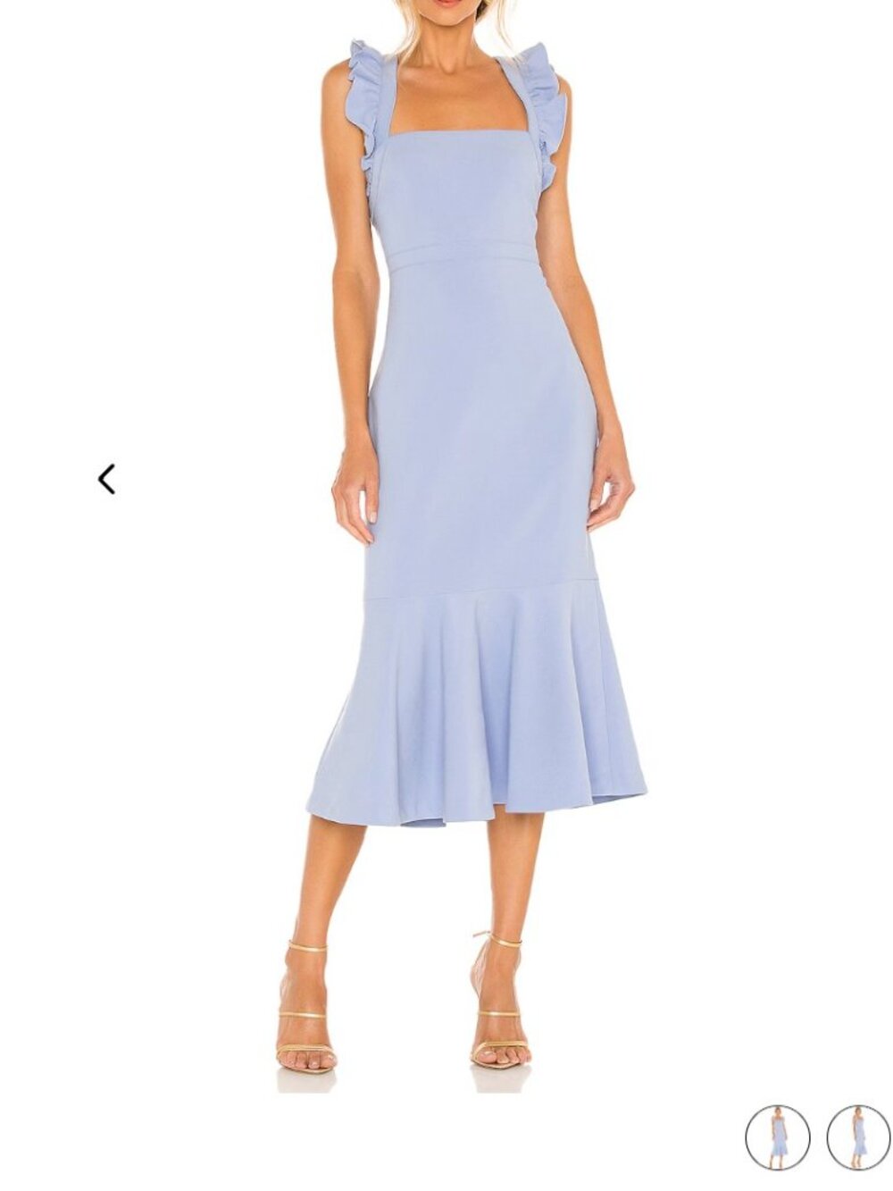 LIKELY Hara Dress Lavender Ruffle Mermaid Wedding Guest Formal Size 2